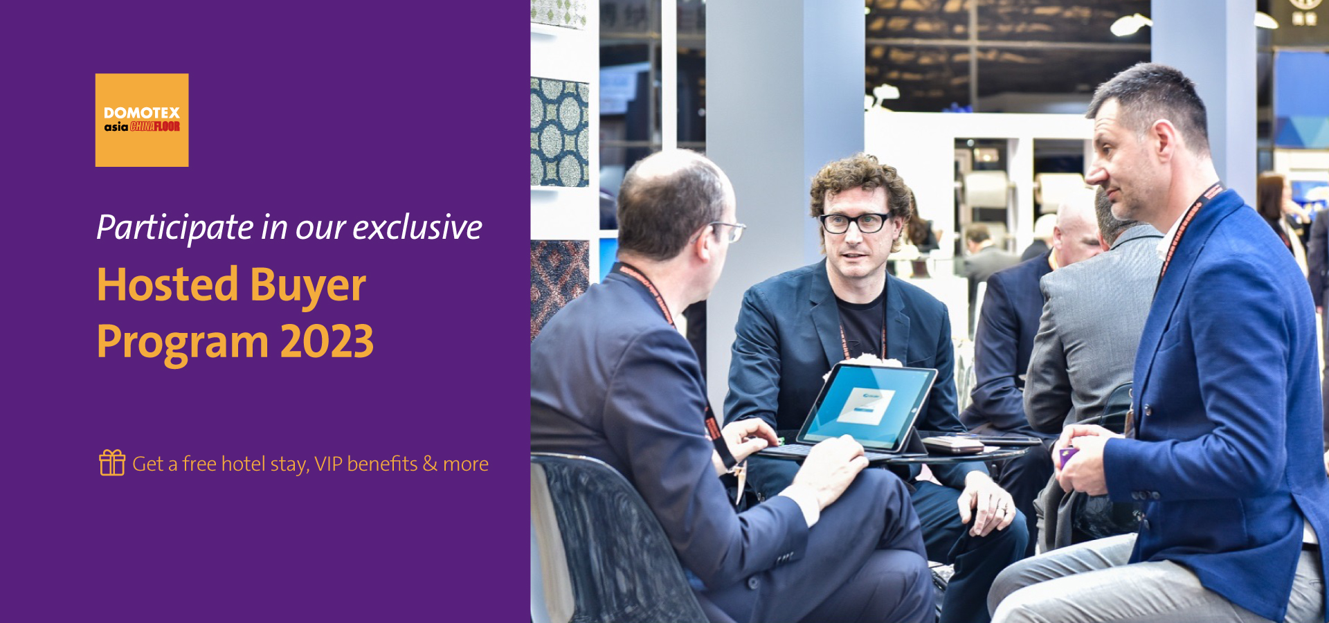  DOMOTEX asia / CHINAFLOOR 2023 Hosted Buyers Program